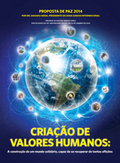 Criação de Valores Humanos: A criação de um mundo solidário, capaz de se recuperar de tantas aflições